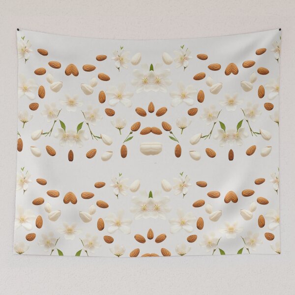 Item preview, Almond - Flower Kaleidoscope designed and sold by AnnDart.
