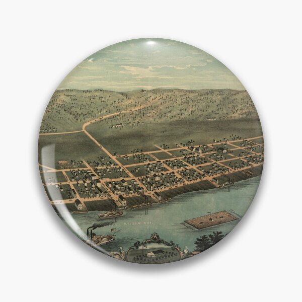 Item preview, Guttenberg, Iowa (1869) designed and sold by allhistory.
