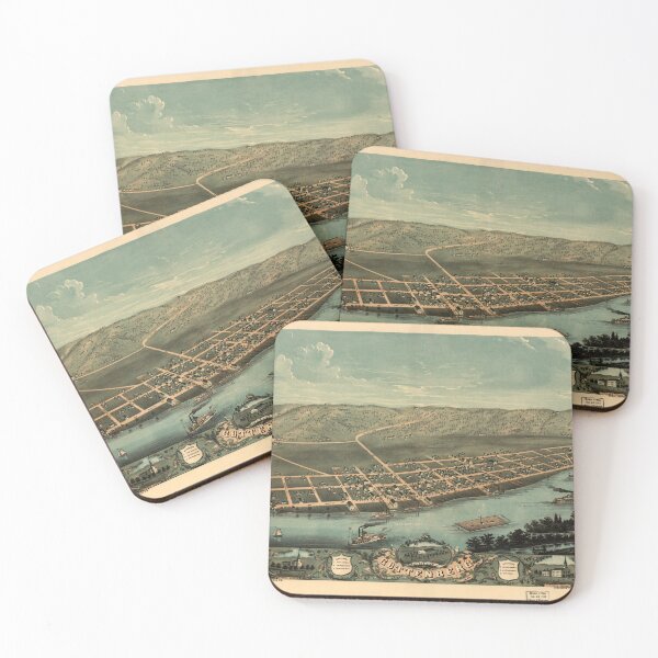 Item preview, Guttenberg, Iowa (1869) designed and sold by allhistory.