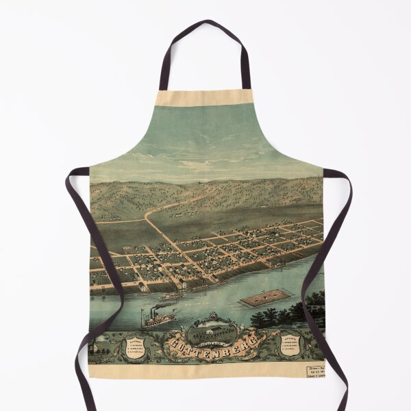 Item preview, Guttenberg, Iowa (1869) designed and sold by allhistory.
