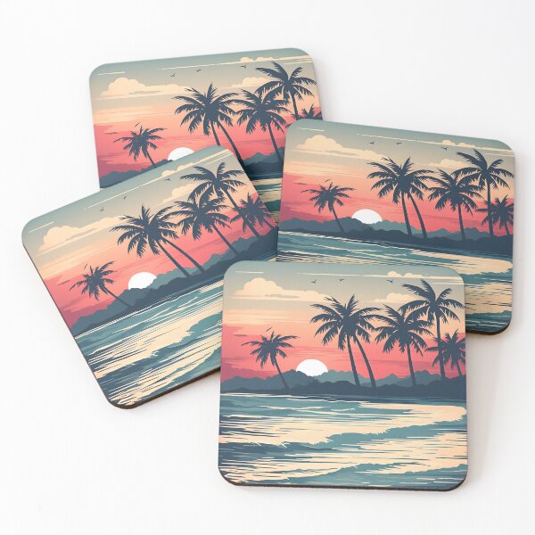 Item preview, Sunrise on the beach designed and sold by Coastal-Designs.