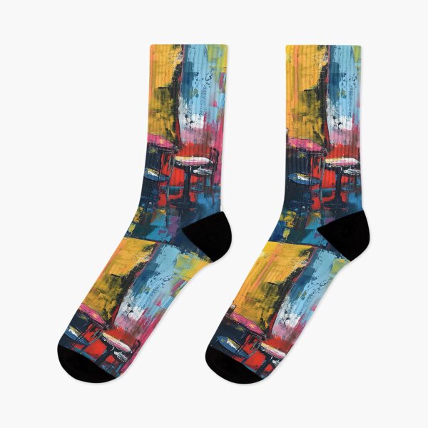 Item preview, Whiskey Whispers- A Melody of Daring Hues as a Woman Embraces Smoke and Spirits Generative AI designed and sold by OlfactoART Studio.