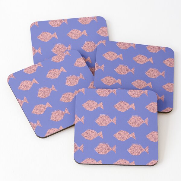 Item preview, Fishies // Purple & Pink designed and sold by LaraElsieDesign.
