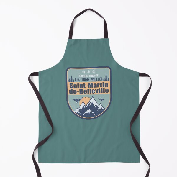 Item preview, Saint Martin de Belleville France Vintage Winter Skiing designed and sold by CynthiaGraphics.