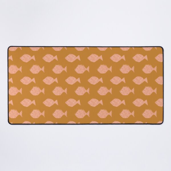 Item preview, Fishies // Mustard & Coral designed and sold by LaraElsieDesign.