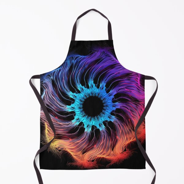 Item preview, Psychedelic colorful spiral fractal print designed and sold by dcrc.