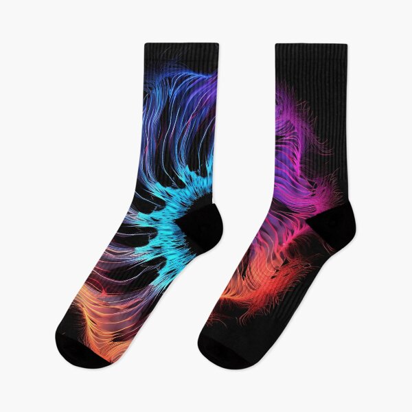 Item preview, Psychedelic colorful spiral fractal print designed and sold by dcrc.