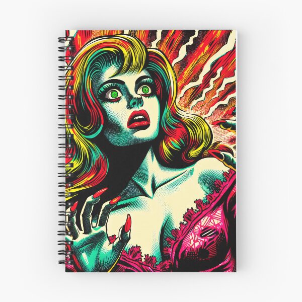 Item preview, Trippy Psychedelic Blonde Seeing A World Gone Crazy designed and sold by AIPixelMaster.