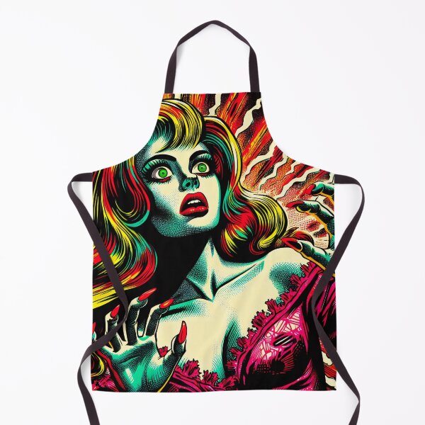 Item preview, Trippy Psychedelic Blonde Seeing A World Gone Crazy designed and sold by AIPixelMaster.
