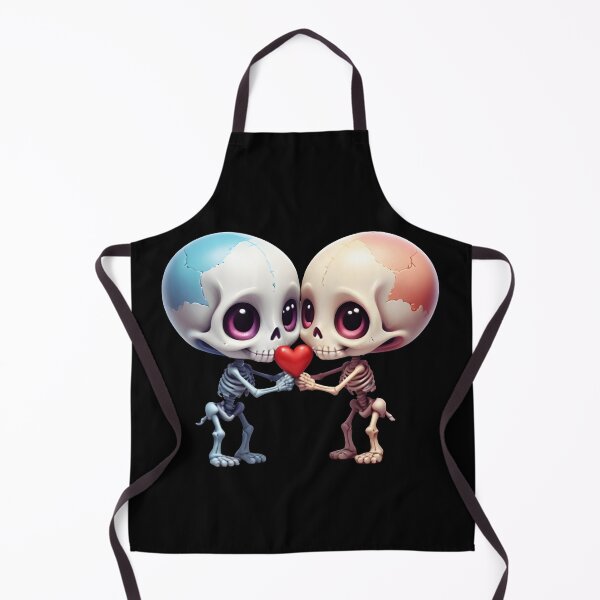 Item preview, Cute Valentine skeleton Couple in Love designed and sold by Pattern-Way.