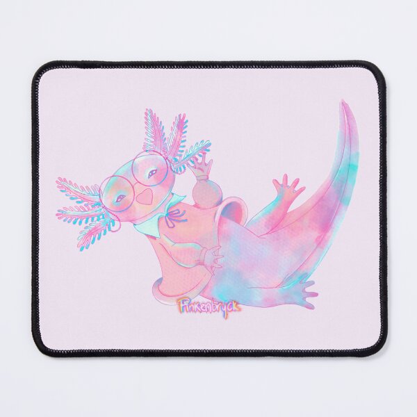 Item preview, Happy Pastel Axolotl designed and sold by Pinkenbryck.