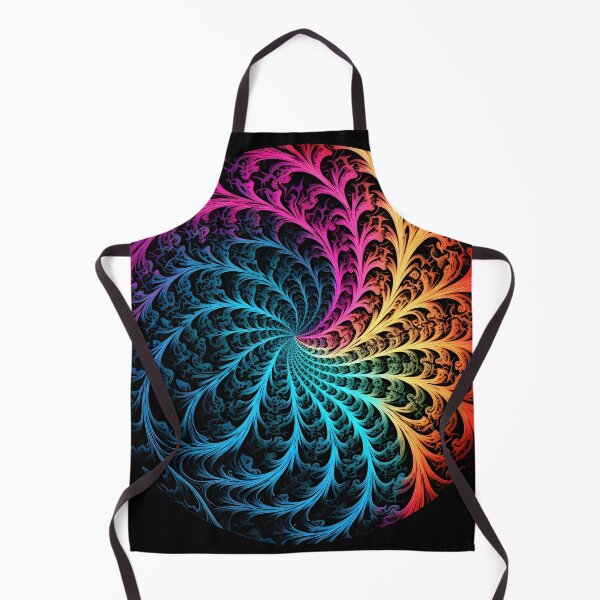 Item preview, Psychedelic colorful spiral fractal print designed and sold by dcrc.