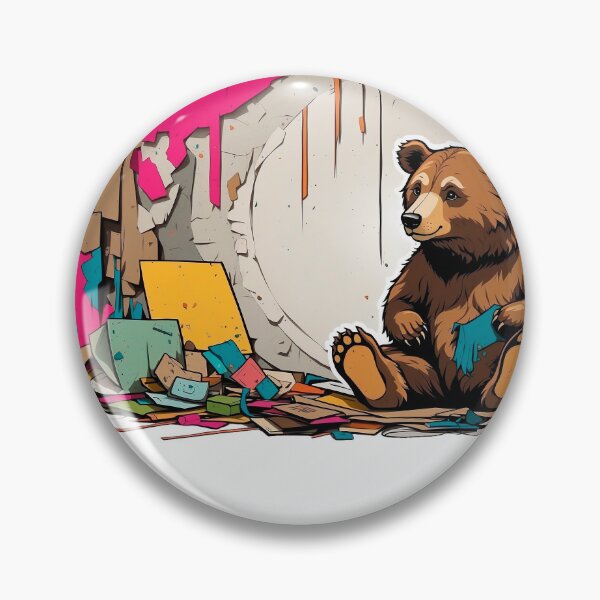 Item preview, Brown Bear Punk: Hamish designed and sold by KnoClothingCo.