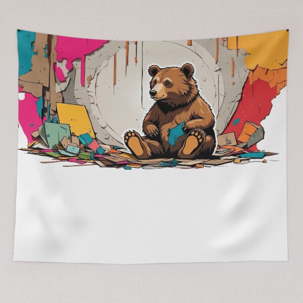 Artikelvorschau, Brown Bear Punk: Hamish entworfen und verkauft von KnoClothingCo.