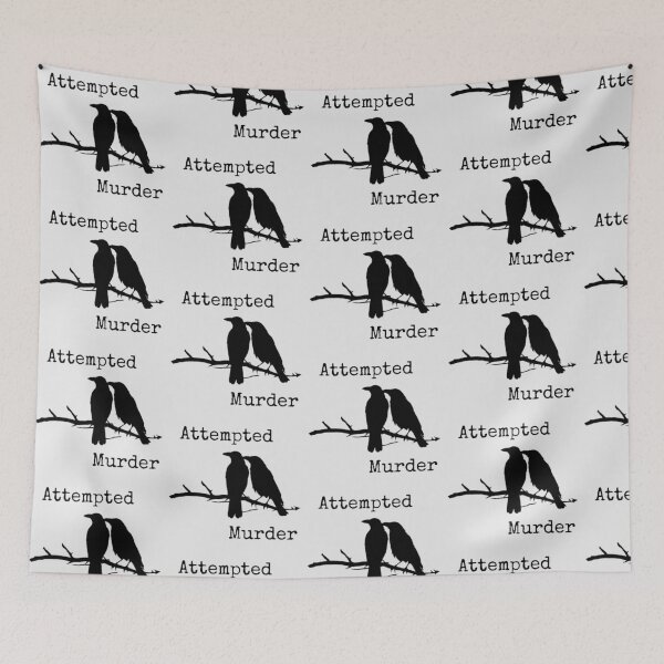 Item preview, Attempted Murder designed and sold by LookUpCreations.