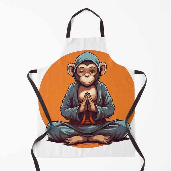 Item preview, heavily meditated monkey designed and sold by TurekDudi.
