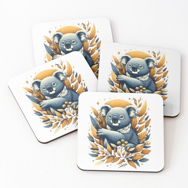 Item preview, Cute Australia Koala Bear designed and sold by KookyStudioArt.