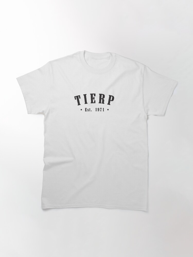 Thumbnail 3 of 7, Classic T-Shirt, Tierp Uppsala Est. 1971 Black Letter Sweden designed and sold by establishedwear.