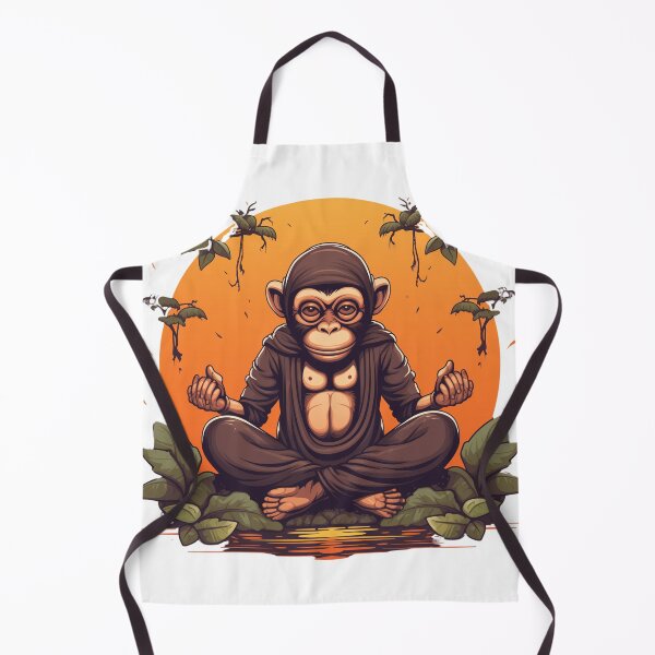 Item preview, heavily meditated monkey #2 designed and sold by TurekDudi.