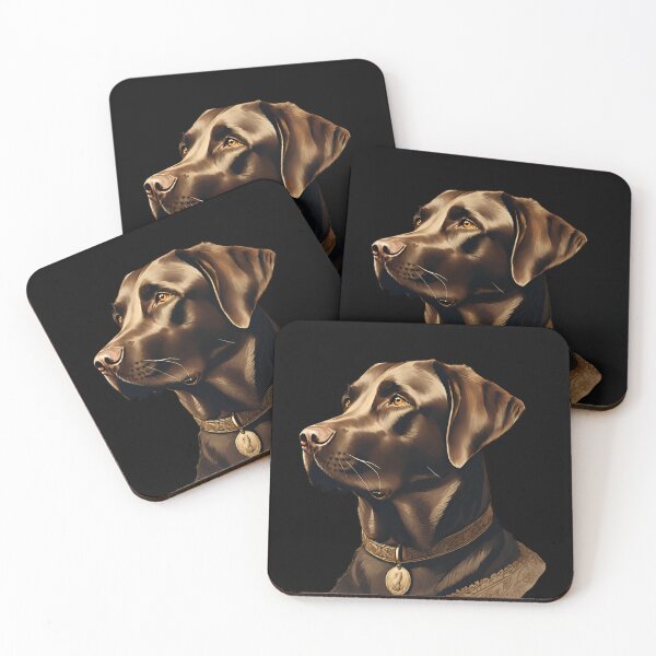 Item preview, Regal Labrador Retriever Portrait Art designed and sold by ChicTrendz.