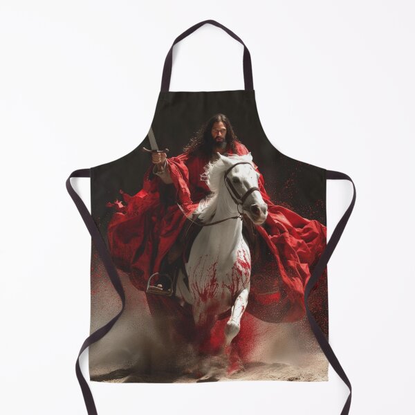 Item preview, Majestic Jesus on White Steed designed and sold by christiantkd.