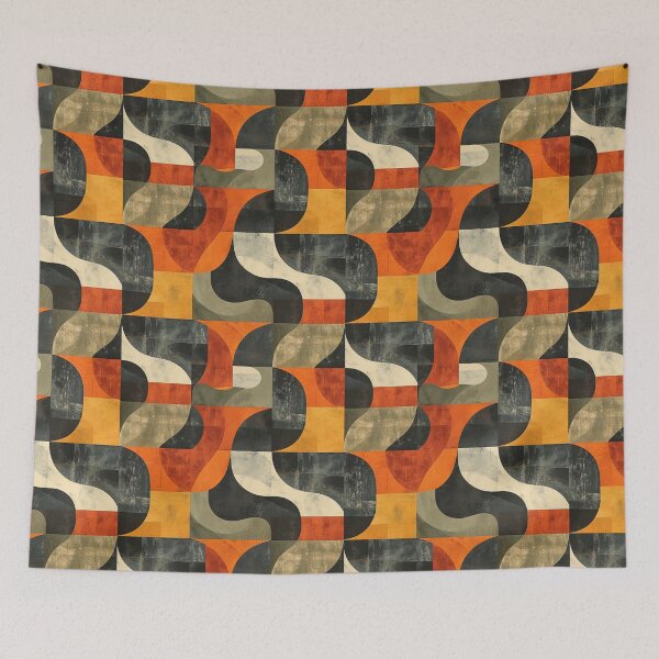 Item preview, Vintage Abstract Composition, Seamless Pattern designed and sold by patternicco.