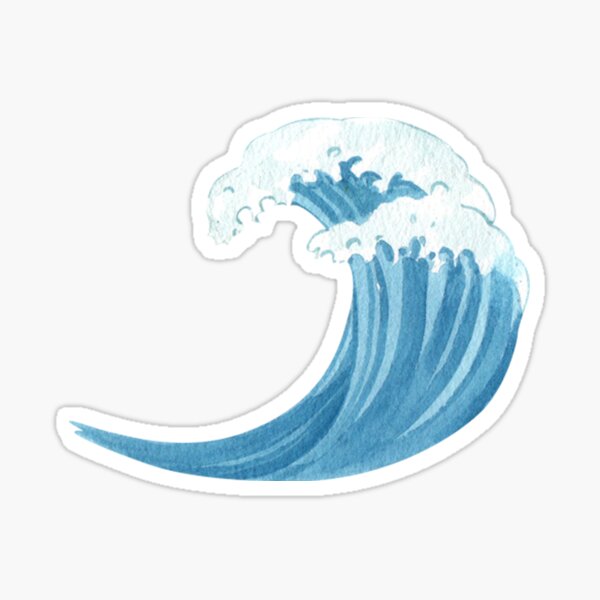 Aperçu de l'œuvre vagues de l'océan créée et vendue par Luisshopp.
