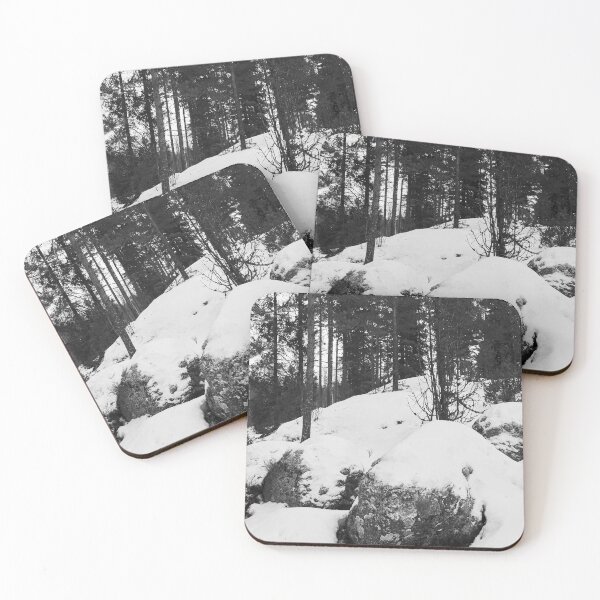 Item preview, Pines and Boulders. Nokia 2024 bw designed and sold by Jouko Lehto Photography.