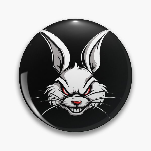 Item preview, Angry white rabbit #2 designed and sold by InfinityCircle.