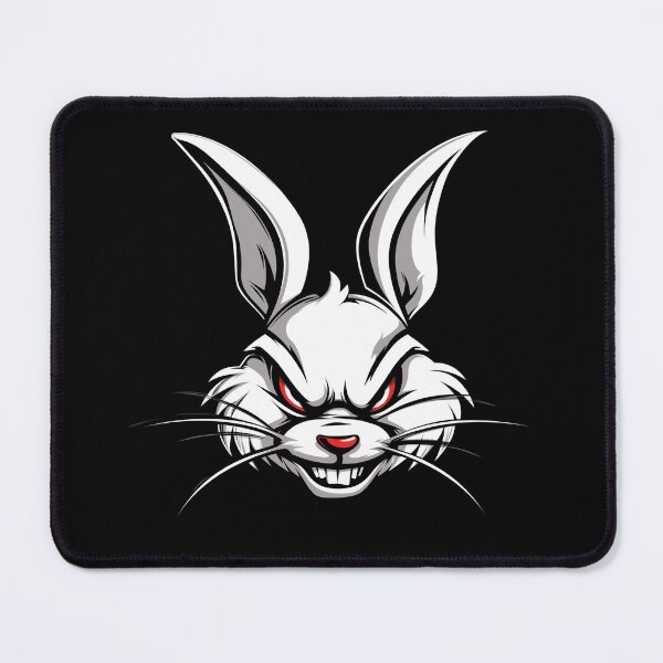 Item preview, Angry white rabbit #2 designed and sold by InfinityCircle.
