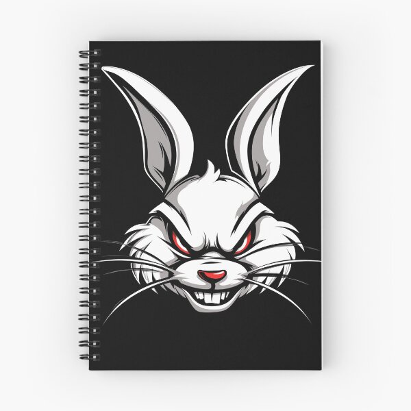 Item preview, Angry white rabbit #2 designed and sold by InfinityCircle.