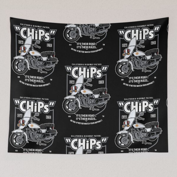 Item preview, ChiPs california highway patrol  designed and sold by MAF_Merch.
