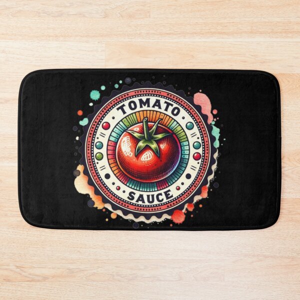 Item preview, Classic Tomato Sauce Illustration - Kitchen Decor Label for Foodies designed and sold by LabelStore.