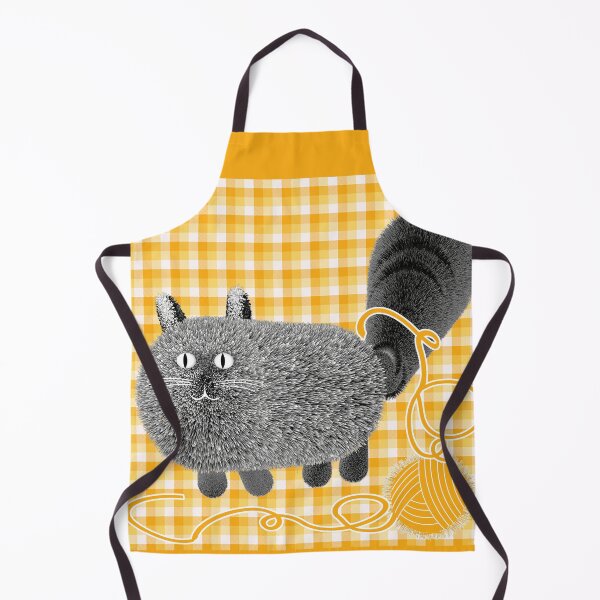 Item preview, Naughty cat in a wool feast designed and sold by Idea y Design.
