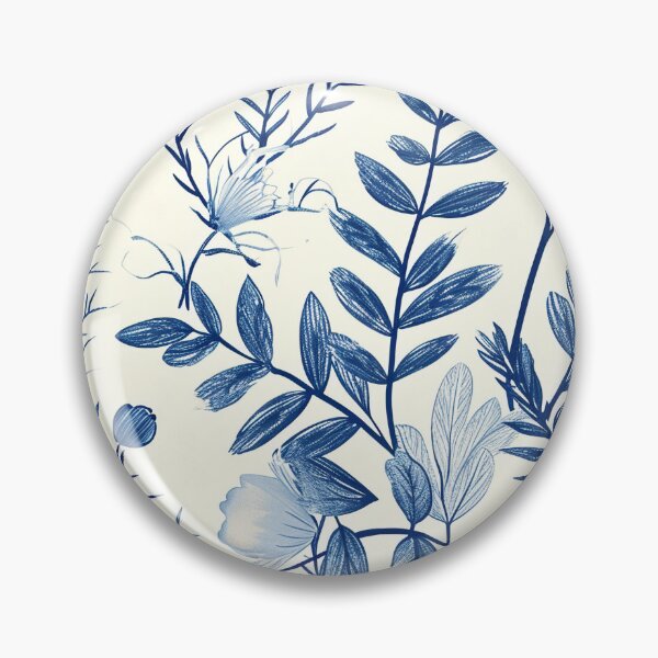 Item preview, Blue Flowers Composition, Seamless Pattern designed and sold by patternicco.