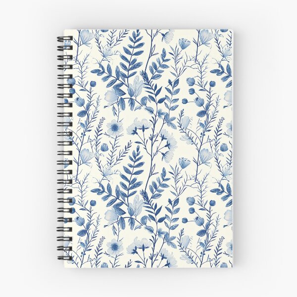 Item preview, Blue Flowers Composition, Seamless Pattern designed and sold by patternicco.