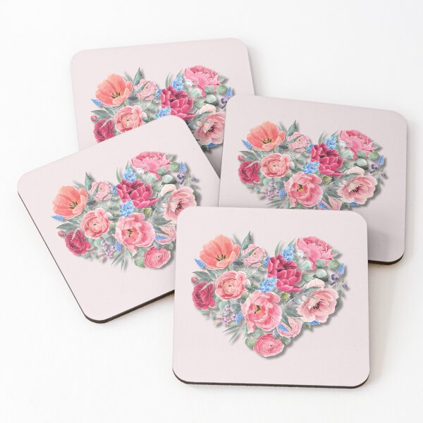 Item preview, Colorful Cute Flowers Elegant Valentine's Day | Colorful Floral Heart  designed and sold by Sperare-Store.