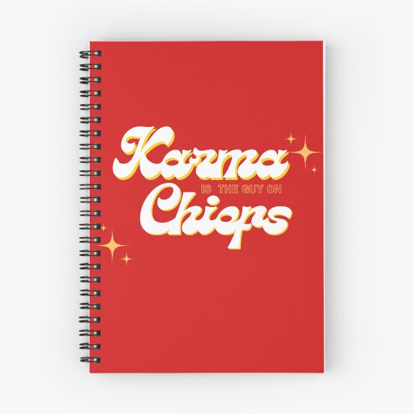 Item preview, Karma is the guy on the chiefs | White and yellow designed and sold by AbrilVictal.