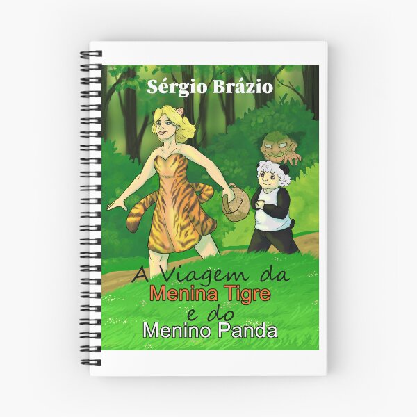 Item preview, A Viagem da Menina Tigre e do Menino Panda designed and sold by Sérgio Brázio.