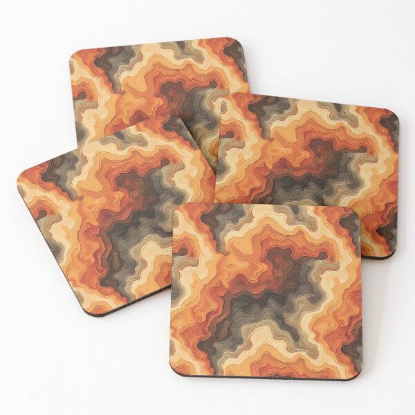 Item preview, Abstract Earth Layers, Seamless Pattern designed and sold by patternicco.