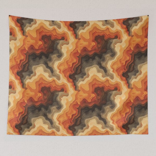 Item preview, Abstract Earth Layers, Seamless Pattern designed and sold by patternicco.