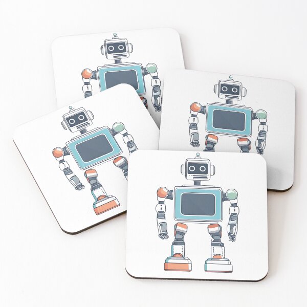 Item preview, Robot onRobot the beach designed and sold by StyleSketch.