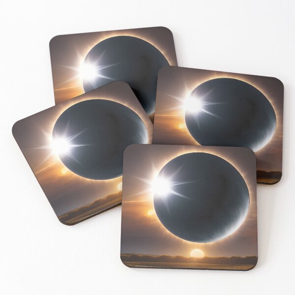 Item preview, Eclipse in Bioluminescent Art: Digital Lights that Wake Up the Night designed and sold by Artedig.