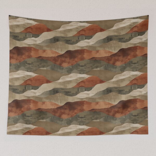 Item preview, Abstract Earth Waves, Seamless Pattern designed and sold by patternicco.