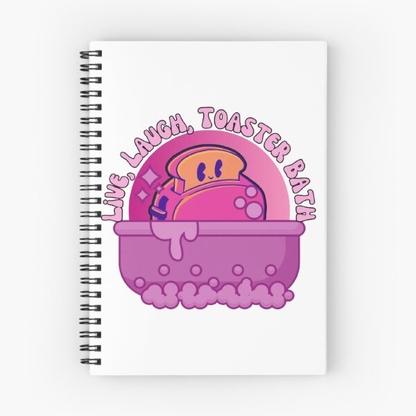 Item preview, Live, Laugh, Toaster Bath - Pretty Pink Print designed and sold by TGAL2.