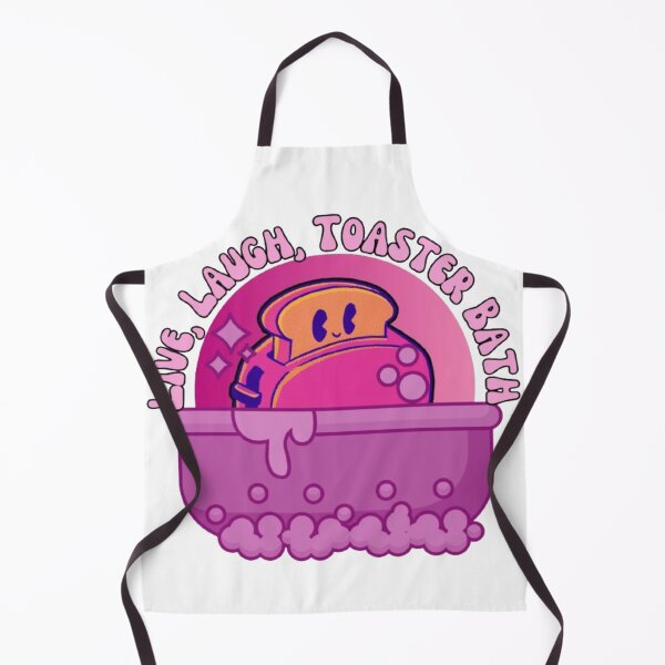 Item preview, Live, Laugh, Toaster Bath - Pretty Pink Print designed and sold by TGAL2.