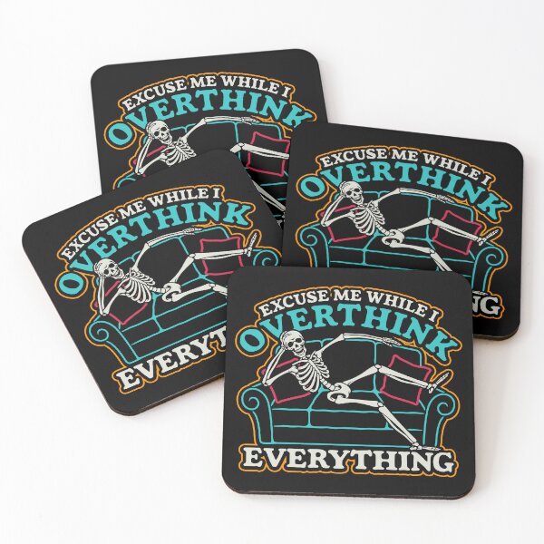 Item preview, Excuse me while I overthink everything designed and sold by ninthstreet.