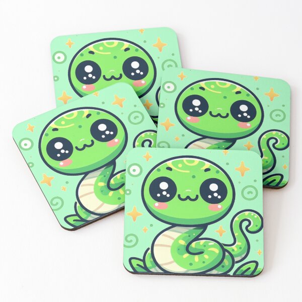 Item preview,  Cute Anime Snake Sticker designed and sold by LookinFreshh.