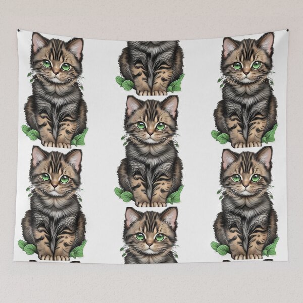 Item preview, Cute tortie cat designed and sold by Merchattack.