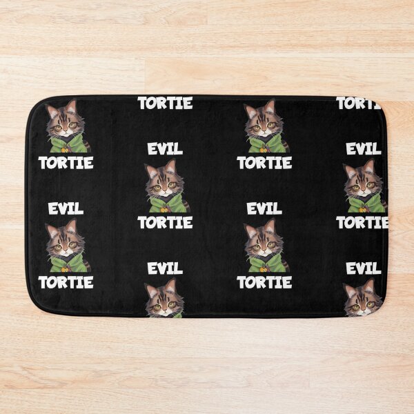 Item preview, Evil tortie, cute tortie cat designed and sold by Merchattack.